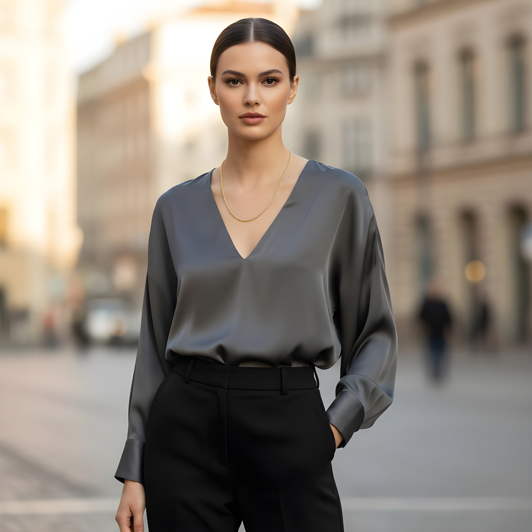 Rope Chain in 24K Yellow Gold- 2mm 18",22",24" - Unisex