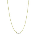 Load image into Gallery viewer, 10K Solid Yellow Gold 1.5mm Diamond-Cut Rope Chain Necklace – 20"