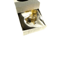 Load image into Gallery viewer, 14K gold hollow heart pendant necklace displayed in an elegant box from Incredible Chic Collections.