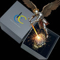 Load image into Gallery viewer, 40MM Limited Edition Saint Michael's Sword - Dive Watch Style - Yellow Gold or Black Carbon
