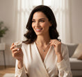 Load image into Gallery viewer, Heart Necklace in 14k Gold – 18" Chain, Classic Elegance - Valentines Gift
