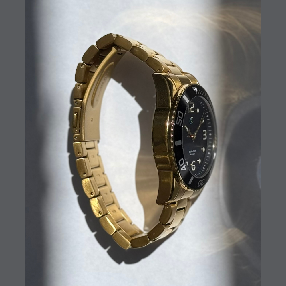 40MM Limited Edition Saint Michael's Sword - Dive Watch Style - Yellow Gold or Black Carbon