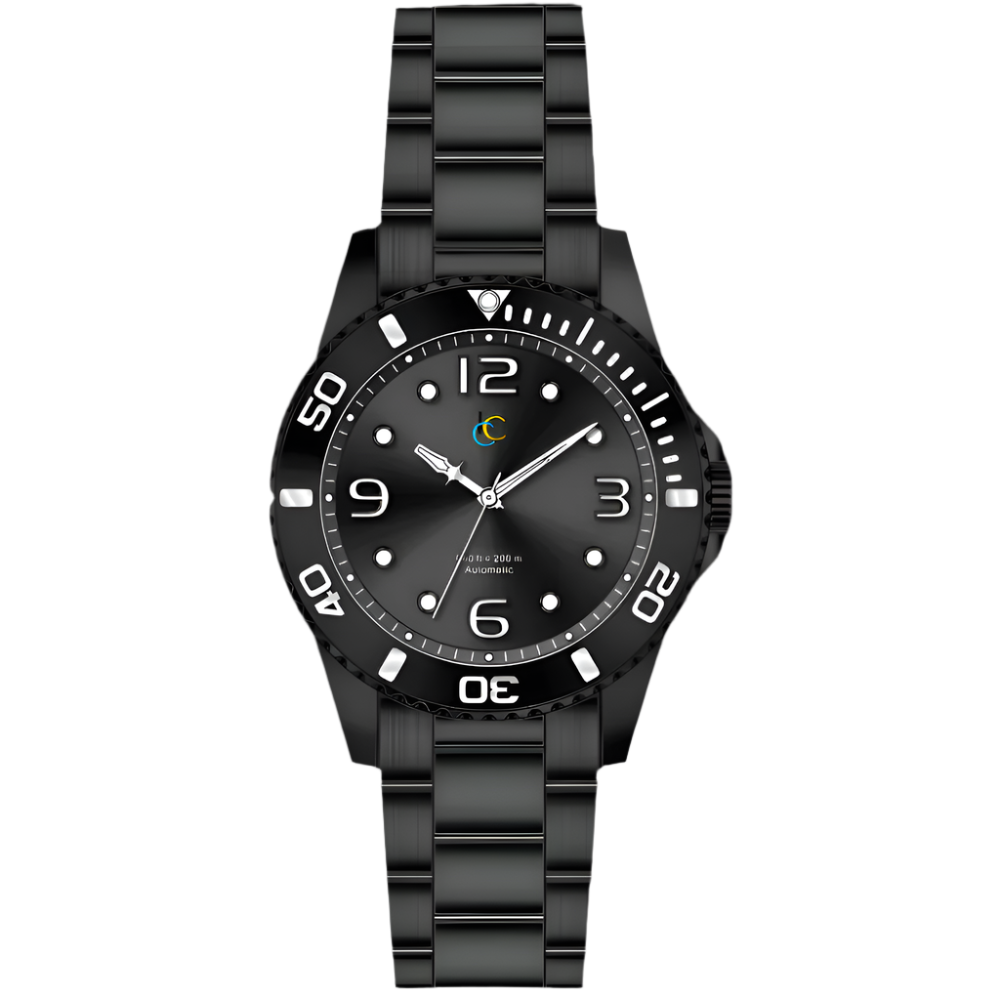 ICC Dive Watch - Black Carbon Finish