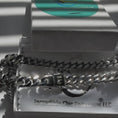 Load and play video in Gallery viewer, Miami Cuban Link Chain 14K White Gold Filled – 7mm, 22", Box Lock with Safety Latches
