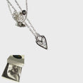 Load and play video in Gallery viewer, Heart Necklace in 14k Gold – 18" Chain, Classic Elegance - Valentines Gift
